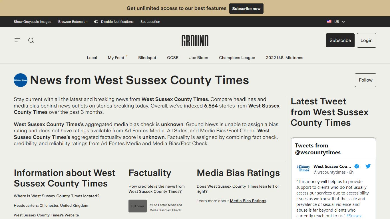 West Sussex County Times Breaking News Headlines Today - Ground News